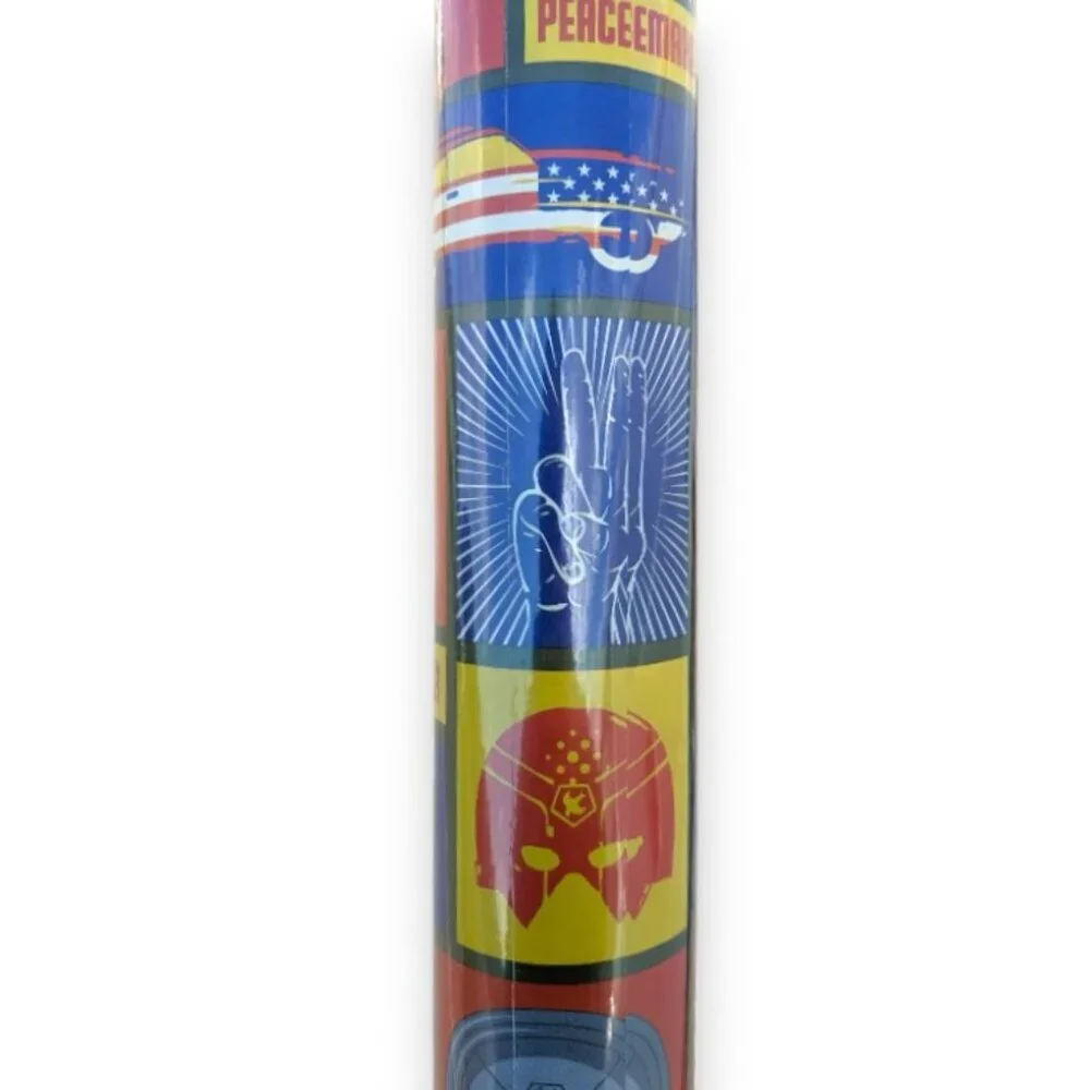 Funko Pop DC Peacemaker Wrapping Paper NEW Sealed Gift Wrap 50 Sq Ft